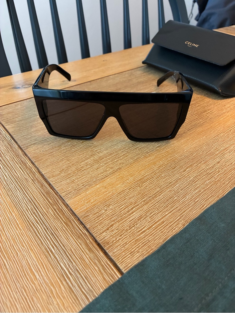 CELINE Bold 3 Dots Square Sunglasses - Picture 3 of 9